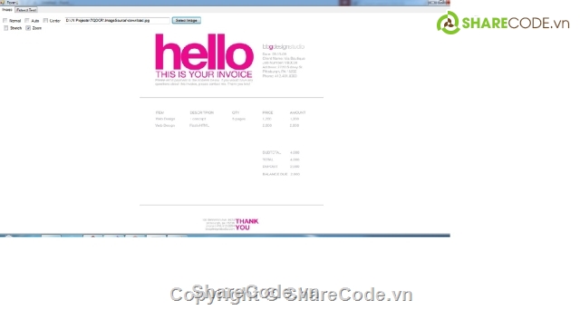 Nhận diện text từ file ảnh,hình scan,OCR in C#,Ứng dụng OCR